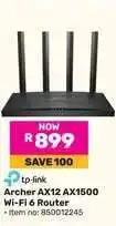 Game Archer AX12 AX1500 Wi-Fi 6 Router offer