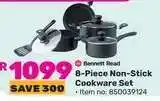 Game Bennett Read 8 Piece Non Stick Cookware Set offer