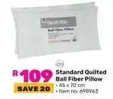 Game Standard Quilted Ball Fiber Pillow offer