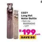 Game COZY Long Hot Water Bottle offer