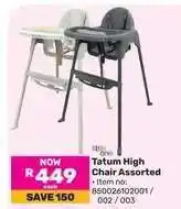 Game Tatum High Chair Assorted offer