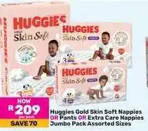 Game Huggies Gold Skin Soft Nappies offer