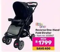 Game Reverse One-Hand Fold Stroller offer