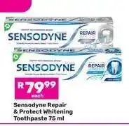 Game Sensodyne Repair & Protect Whitening Toothpaste 75 ml offer