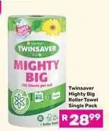Game Twinsaver Mighty Big Roller Towel Single Pack offer