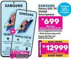 Game Samsung Galaxy S25 FE 256GB Smartphone offer