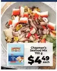 Food Lover's Market Chapman's Seafood Mix offer