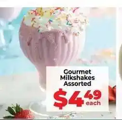 Food Lover's Market Gourmet Milkshakes Assorted offer