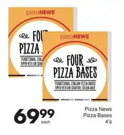 Save Pizza News Pizza Bases offer