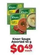 Food Lover's Market Knorr Soups Assorted 45 g offer