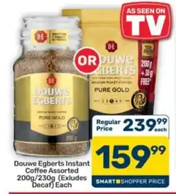 Pick n Pay Hypermarket Douwe Egberts Instant Coffee Assorted offer