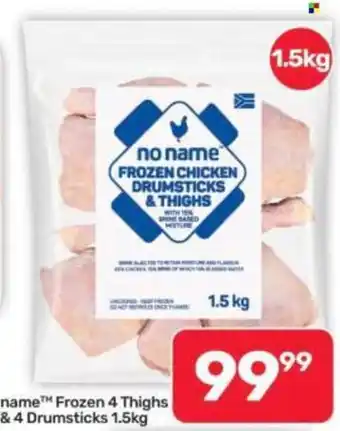 Pick n Pay Hypermarket no name Frozen Chicken Drumsticks & Thighs offer