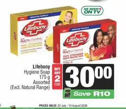 Spar Lifebuoy Hygiene Soap Assorted offer