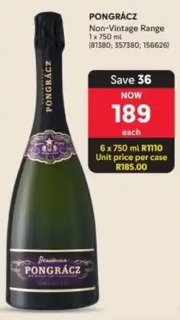 Makro’s liquor Pongrácz Non-Vintage Range offer