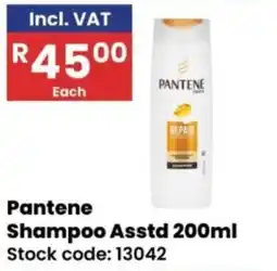 Africa Cash and Carry Pantene Shampoo Assorted 200ml offer