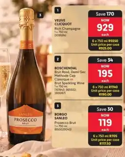 Makro’s liquor Borgo Sanleo Prosecco Brut offer