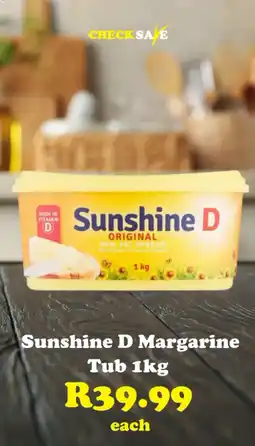 Check Save Sunshine D Margarine offer