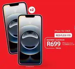 Makro iPhone 16e 128GB offer