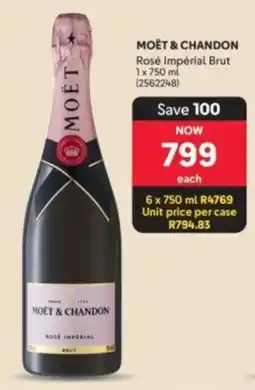 Makro’s liquor MOËT & CHANDON Rosé Impérial Brut offer