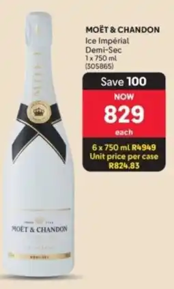 Makro’s liquor MOËT & CHANDON Ice Impérial Demi-Sec offer