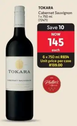 Makro’s liquor Tokara Cabernet Sauvignon offer