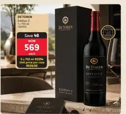 Makro’s liquor DE TOREN Edition Z offer