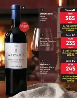 Makro’s liquor WARWICK Professor Black Pitch Black offer