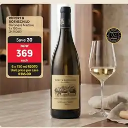 Makro’s liquor Rupert & Rothschild Baroness Nadine offer