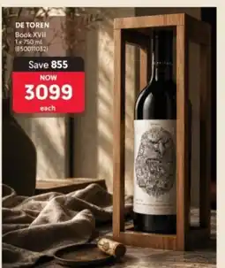 Makro’s liquor DE TOREN Book XVII offer