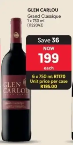 Makro’s liquor GLEN CARLOU Grand Classique offer