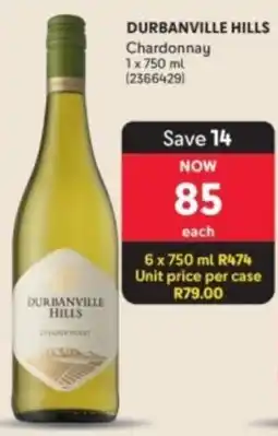 Makro’s liquor Durbanville Hills Chardonnay offer