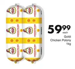 Save Goldi Chicken Polony offer
