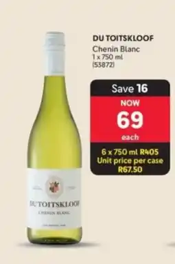 Makro’s liquor Du Toitskloof Chenin Blanc offer