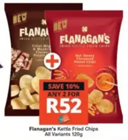 Checkers Flanagan's Kettle Fried Chips offer