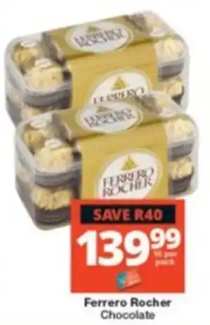 Checkers Ferrero Rocher Chocolate offer