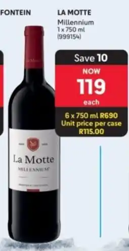 Makro’s liquor La Motte Millennium offer