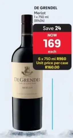 Makro’s liquor De Grendel Merlot offer