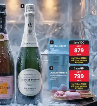 Makro’s liquor Laurent-Perrier Harmony Demi-Sec offer