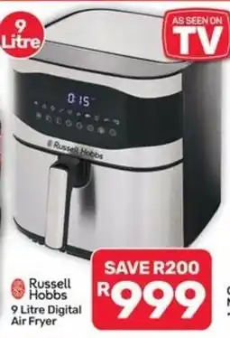 Pick n Pay Hypermarket Russell Hobbs 9 Litre Digital Air Fryer offer