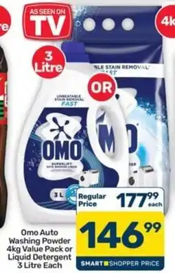 Pick n Pay Hypermarket Omo Auto Washing Powder offer