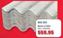 Cashbuild BIG SIX offer
