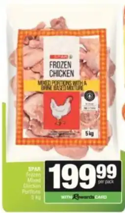 Spar SPAR Frozen Mixed Chicken Portions offer