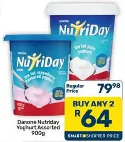 Pick n Pay Hypermarket Danone NutriDay Yoghurt Assorted offer