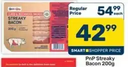 Pick n Pay Hypermarket PnP Streaky Bacon offer