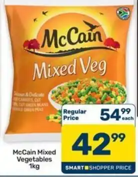 Pick n Pay Hypermarket McCain Mixed Vegetables offer