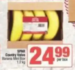 Spar SPAR Country Value Banana Mini Box offer