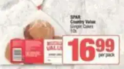 Spar SPAR Country Value Ginger Cakes offer