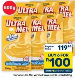 Pick n Pay Hypermarket Danone Ultra Mel Vanilla Flavoured Custard offer
