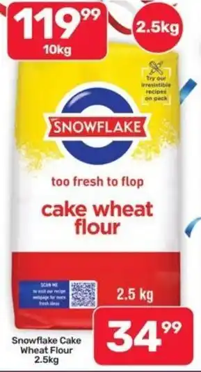 Snowflake Cake Wheat Flour
