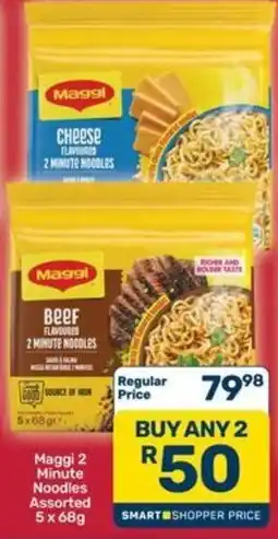 Pick n Pay Hypermarket Maggi 2 Minute Noodles Assorted offer
